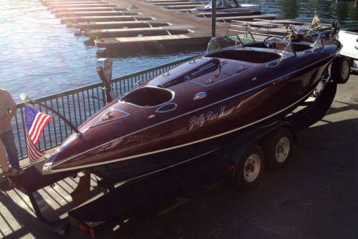 1936 23' Barnes Torpedo Stern Runabout