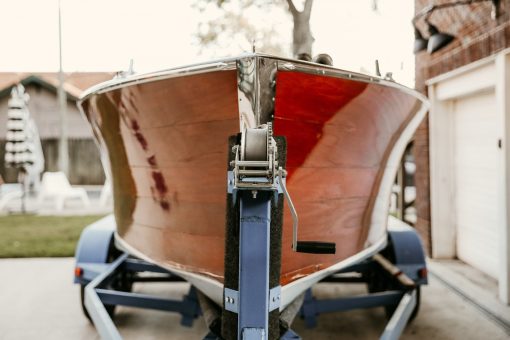 Replica 1939 19' Custom Barrel Back Runabout - Image 17