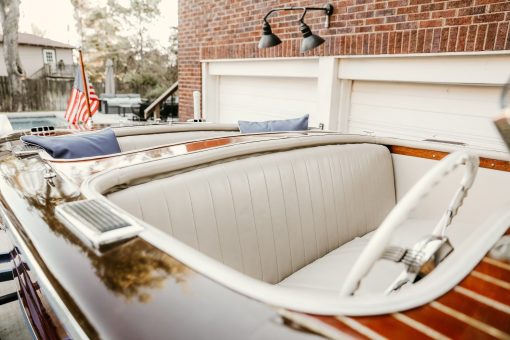 Replica 1939 19' Custom Barrel Back Runabout - Image 37