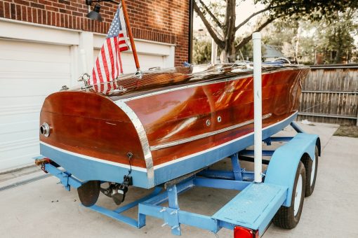 Replica 1939 19' Custom Barrel Back Runabout - Image 6