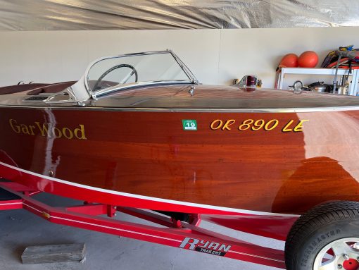 1940 GARWOOD 19' DOUBLE COCKPIT RUNABOUT - Image 3