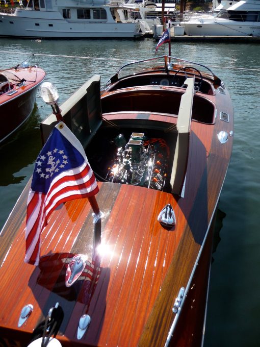 1940 GARWOOD 19' DOUBLE COCKPIT RUNABOUT - Image 2