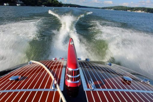 1948 VENTNOR 23' RARE TWIN ENGINE RUNABOUT - Image 4